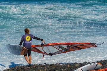 Volando sobre las olas (Foto Antonio Rico)